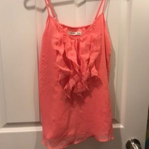 Ruffle tank